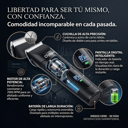 Afeitadora Masculina Impermeable